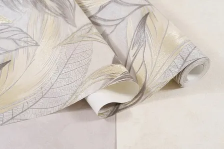 Купить Обои виниловые на флизелиновой основе Хлоя, мотив, коричневый, 1,06x10 м, Артекс в интернет-магазине Akvilon.kz