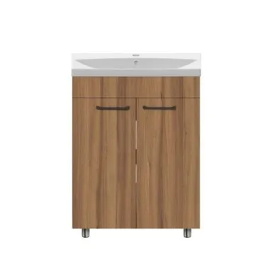 Купить Тумба Neo Breeze дерево c умывальником 1170-60 60 см, ORBITA в интернет-магазине Akvilon.kz