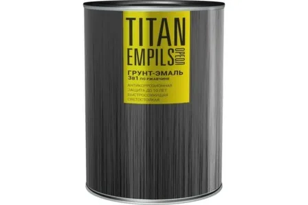 Купить Грунт эмаль по ржавчине 3в1 графит RAL7024 2л, Ореол TITAN в интернет-магазине Akvilon.kz