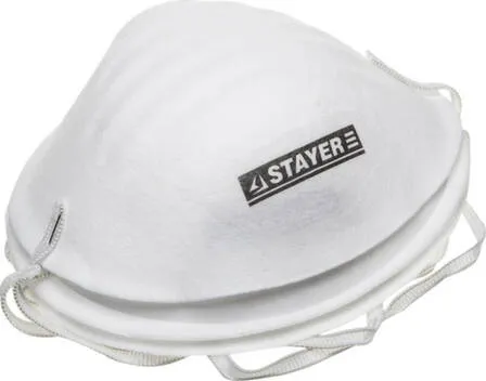 Купить Маска техническая, многослойная (лепесток), 4 шт, STAYER в интернет-магазине Akvilon.kz