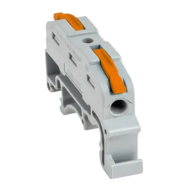 Купить Клемма СМК на дин-рейку 1x0,08-4мм2, EKF в интернет-магазине Akvilon.kz