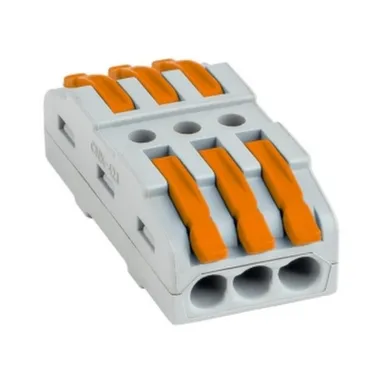 Купить Клемма СМК проходная 3x0,08-4мм2, EKF в интернет-магазине Akvilon.kz