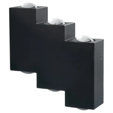 Купить Светильник светодиодный уличный 6x1W черный в интернет-магазине Akvilon.kz