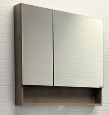 Купить Зеркало Никосия дуб темный 80 см,Comforty в интернет-магазине Akvilon.kz