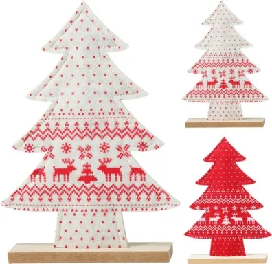 Купить Декорация Ель, 15x3,5x21 см, в ассортименте, Koopman в интернет-магазине Akvilon.kz