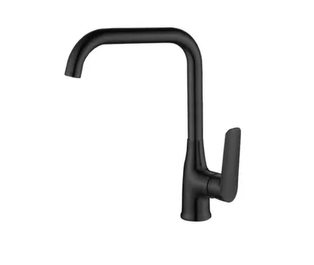 Купить Смеситель для кухни Lagos Black LG06B, Г-излив, черный, Esko в интернет-магазине Akvilon.kz