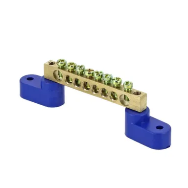 Купить Шина N нулевая на DIN-изоляторе ШНИ-6x9-8-Д-С EKF в интернет-магазине Akvilon.kz