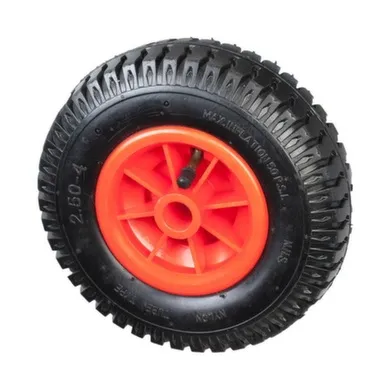 Купить Колесо пластмассовое с надувной шиной 200 мм, 1 шт, Стройбат в интернет-магазине Akvilon.kz