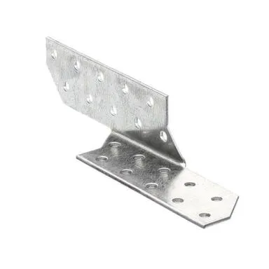 Купить Держатель балки 32x32x170x2 мм левый, белый цинк, 1 шт, Стройбат в интернет-магазине Akvilon.kz