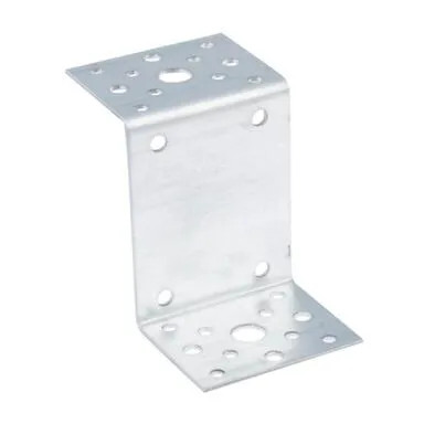 Купить Пластина перфорированная Z-образная 45x90x45x65х2 мм, белый цинк, 1 шт, Стройбат в интернет-магазине Akvilon.kz