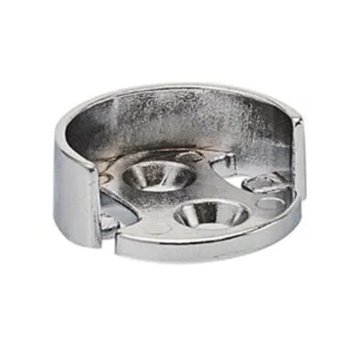 Купить Держатель для трубы 25 мм металлический, хром, 2 шт, Стройбат в интернет-магазине Akvilon.kz