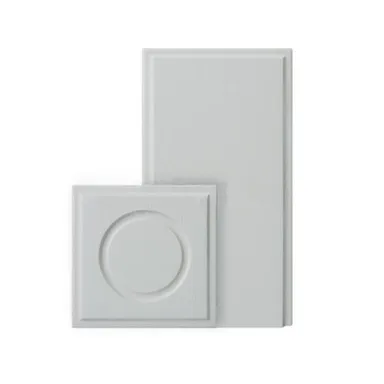 Купить Декоративные детали ФЛОРЕНЦИЯ Серена светло-серый (4 пилястры+4 розетки) Убертюре в интернет-магазине Akvilon.kz