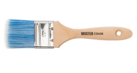 Купить Кисть флейц., ширина 50 мм, толщ. 15 мм, ПЭТ-щетина, нерж. обжим, ручка тверд.дерева в интернет-магазине Akvilon.kz