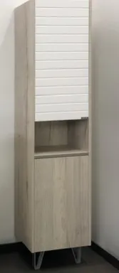 Купить Пенал Клеон дуб дымчатый 40 см, Comforty в интернет-магазине Akvilon.kz