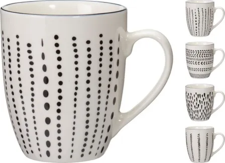 Купить Кружка, 350 мл, размер 8,7x10,5 см, в ассортименте, Koopman в интернет-магазине Akvilon.kz