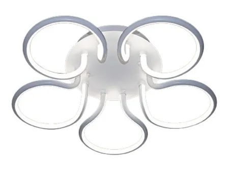 Купить Люстра светодиодная Галактика 1055802, белый, 90 Вт, ф525x125 мм, Галлоп в интернет-магазине Akvilon.kz