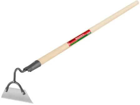 Тяпка садовая 150 мм из нержавеющей стали с деревянным черенком, БелЦентроМаш в интернет-магазине Akvilon.kz Тяпка садовая 150 мм из нержавеющей стали с деревянным черенком, БелЦентроМаш в интернет-магазине Akvilon.kz