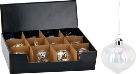 Купить Ёлочное украшение Луковка, стекло, диаметр 8 см, Koopman в интернет-магазине Akvilon.kz