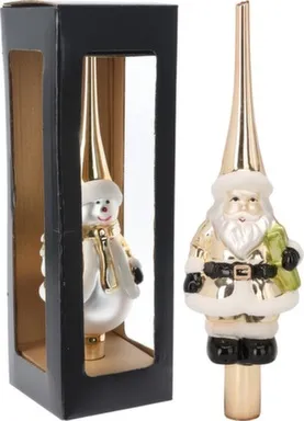 Купить Декорация Верхушка на ёлку, стекло, длина 28 см, в ассортименте, Koopman в интернет-магазине Akvilon.kz