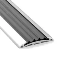 Профили и накладки на ступени с антискользящими вставками Профили и накладки на ступени с антискользящими вставками